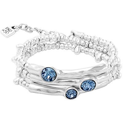 Bracelet Unode50 Femme Siempre UNO in Argent Cristallo PUL2226AZUMTL0M - PUL2226AZUMTL0M